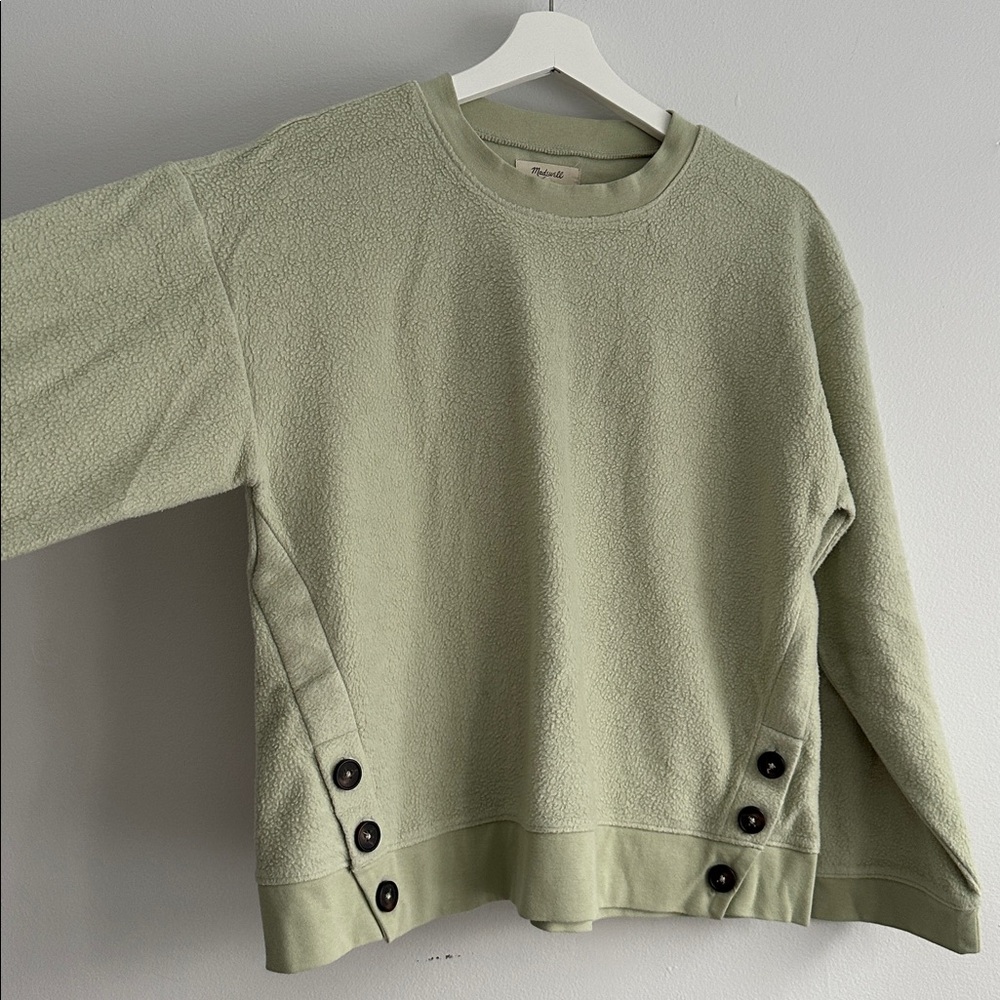 Madewell Fleece Sweater Size XS‎